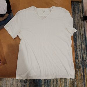 John Varvatos Cotton T-shirt (Off-white/Cream)